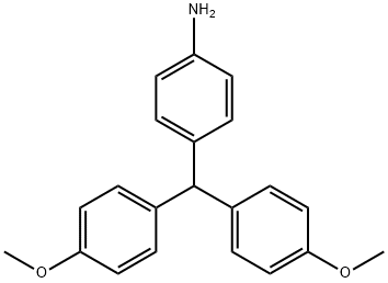 4-Amino-4',4''-dimethoxytriphenylmethane 结构式