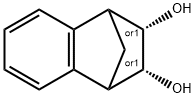 顺式-1,2,3,4-四氢-1,4-甲烷萘-2,3-二醇 结构式