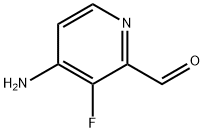 4-氨基-3-氟吡啶甲醛 结构式