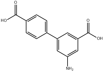 5-氨基-3,4'-联苯二甲酸 结构式