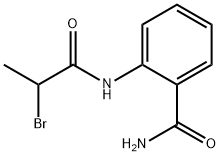 Benzamide, 2-[(2-bromo-1-oxopropyl)amino]- 结构式