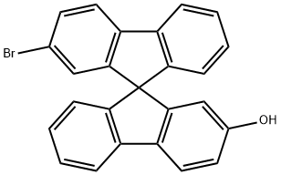 2-溴-9,9'-螺二芴-2'-醇 结构式