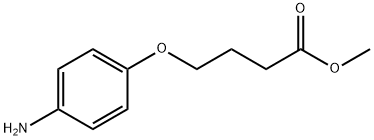 Butanoic acid, 4-(4-aminophenoxy)-, methyl ester 结构式