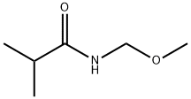 Propanamide, N-(methoxymethyl)-2-methyl- 结构式