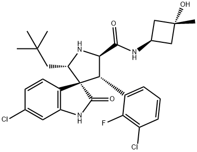 化合物 MI-888 FREE BASE 结构式