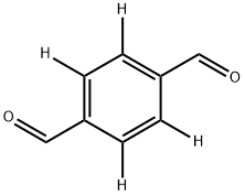 对苯二甲醛-D4 结构式