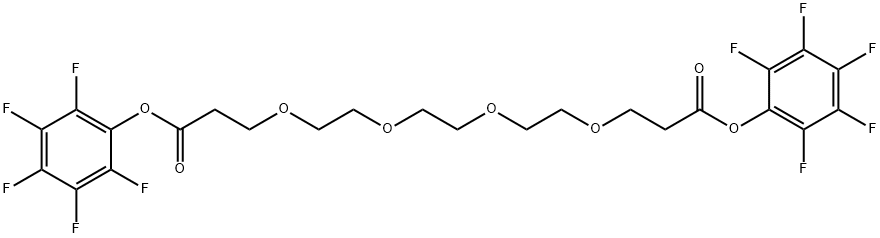 Bis(perfluorophenyl)4,7,10,13-tetraoxahexadecane-1,16-dioate