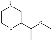 Morpholine, 2-(1-methoxyethyl)- 结构式