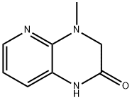 4-甲基-3,4-二氢吡啶并[2,3-B]吡嗪-2(1H)-酮 结构式