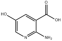 2-氨基-5-羟基烟酸 结构式