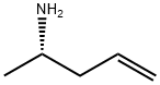 (S)-pent-4-en-2-amine 结构式