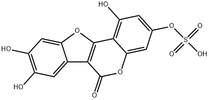 Demethylwedelolactone sulfate 结构式