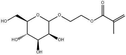 2-Methacryloyloxyethyl-D-mannoside 结构式