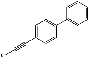 4-(溴乙炔基)-1,1'-联苯 结构式