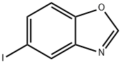 5-Iodo-benzooxazole 结构式
