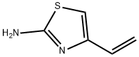 4-乙烯基噻唑-2-胺 结构式