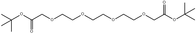 3,6,9,12-四氧杂十四烷-1,14-二甲酸二叔丁酯 结构式