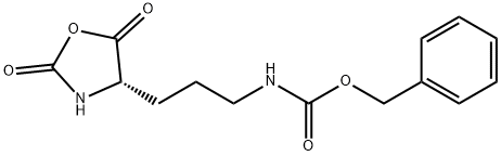 CARBAMIC ACID, N-[3-[(4S)-2,5-DIOXO-4-OXAZOLIDINYL]PROPYL]-, PHENYLMETHYL ESTER 结构式