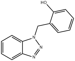 Phenol, 2-(1H-benzotriazol-1-ylmethyl)- 结构式