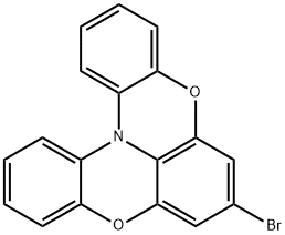 [1,4]BENZOXAZINO[2,3,4-KL]PHENOXAZINE, 7-BROMO- 结构式