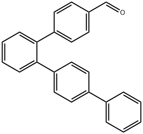 [1,1':2',1'':4'',1'''-Quaterphenyl]-4-carboxaldehyde 结构式