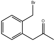 2-Propanone, 1-[2-(bromomethyl)phenyl]- 结构式