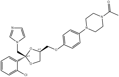 酮康唑杂质19 结构式