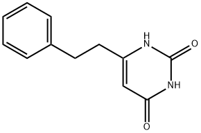2,4(1H,3H)-Pyrimidinedione, 6-(2-phenylethyl)- 结构式