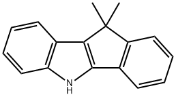 Indeno[1,2-b]indole, 5,10-dihydro-10,10-dimethyl- 结构式