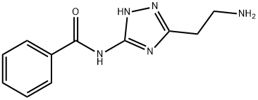 Benzamide, N-[3-(2-aminoethyl)-1H-1,2,4-triazol-5-yl]- 结构式