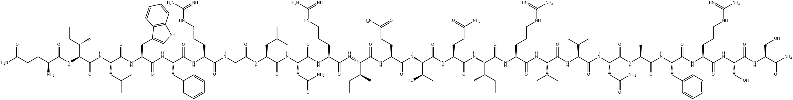 peptide C24W 结构式