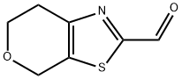 4H,6H,7H-吡喃并[4,3-D][1,3]噻唑-2-甲醛 结构式