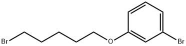 Benzene, 1-bromo-3-[(5-bromopentyl)oxy]- 结构式