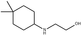 2-((4,4-二甲基环己基)氨基)乙醇 结构式