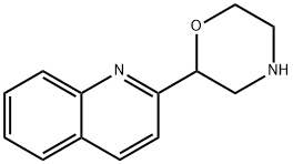 2-(喹啉-2-基)吗啉 结构式