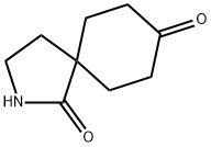 2-氮杂螺[4.5]癸烷-1,8-二酮 结构式