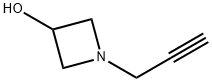 1-(2-丙炔-1-基)-3-氮杂环丁醇 结构式