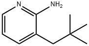 3-(2,2-二甲基丙基)吡啶-2-胺 结构式