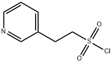 2-(吡啶-3-基)乙磺酰氯化 结构式