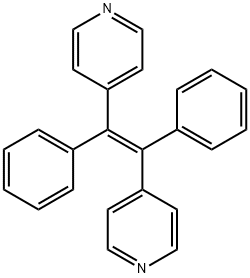 (E)-1,2-DIPHENYL-1,2-DI(PYRIDIN-4-YL)ETHENE 结构式