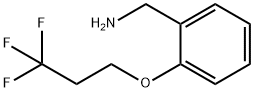 (2-(3,3,3-三氟丙氧基)苯基)甲胺 结构式