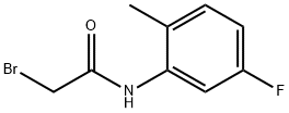 Acetamide, 2-bromo-N-(5-fluoro-2-methylphenyl)- 结构式