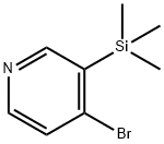 Pyridine, 4-bromo-3-(trimethylsilyl)- 结构式