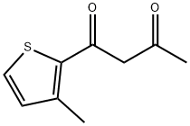 1-(3-甲基噻吩-2-基)丁烷-1,3-二酮 结构式