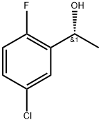 (R)-1-(5-氯-2-氟苯基)乙-1-醇 结构式