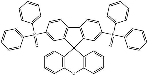 螺(芴-9,9'-氧杂蒽)-2,7-二基双(二苯基磷氧) 结构式