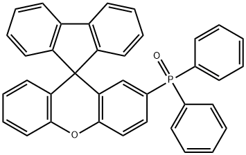螺[芴-9,9'-氧杂蒽]-2'-基-二苯基磷氧 结构式