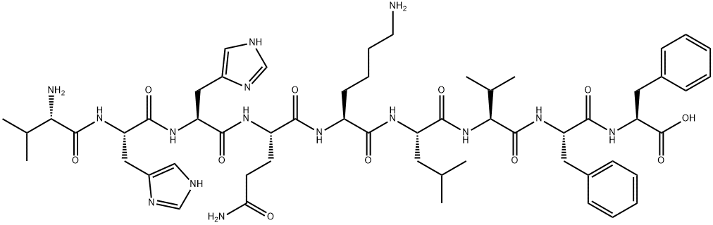 β-Amyloid (12-20) 结构式
