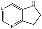 6,7-二氢-5H-吡咯并[3,2-D]嘧啶 结构式