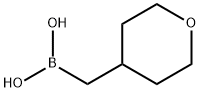 (4-Tetrahydropyranyl)methylboronic Acid 结构式